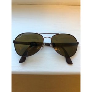 Ray Ban- Polarized Brown Lens Sunglasses